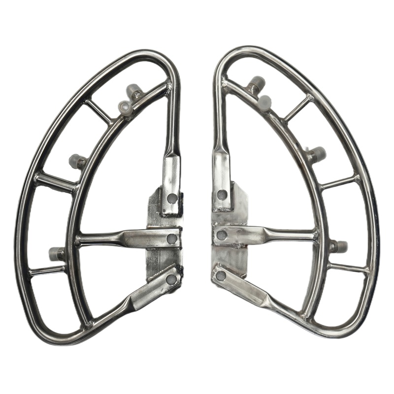 Sweeper Disk Stainless Steel Anti-Collision Water Spray Frame - High-Pressure Cleaning & Dust Suppression with Sync Rotation