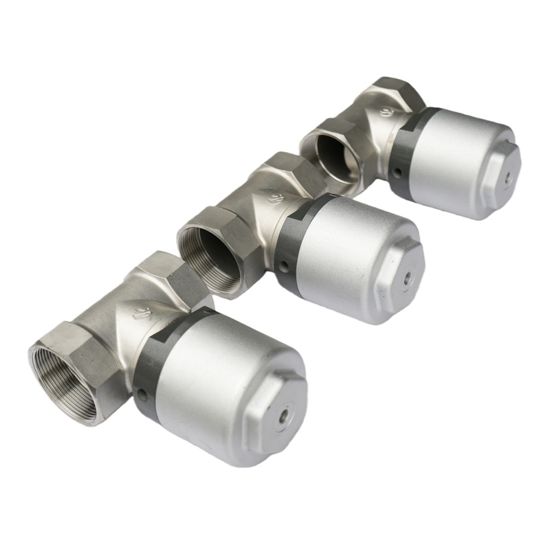 Sanitation Vehicle Cut-off Valve (Pneumatic Cut-off Valve) with Stainless Steel Material: Control Water Flow, featuring Cut-off and Regulation Function