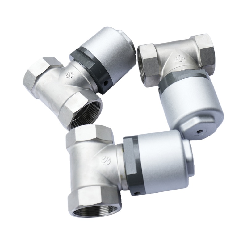 Sanitation Truck Pneumatic Auto Drain Valve Easy Installation Corrosion Protection