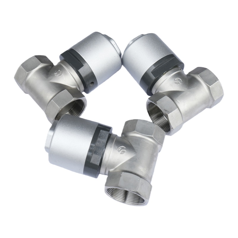 Sanitation Truck Pneumatic Auto Drain Valve Easy Installation Corrosion Protection