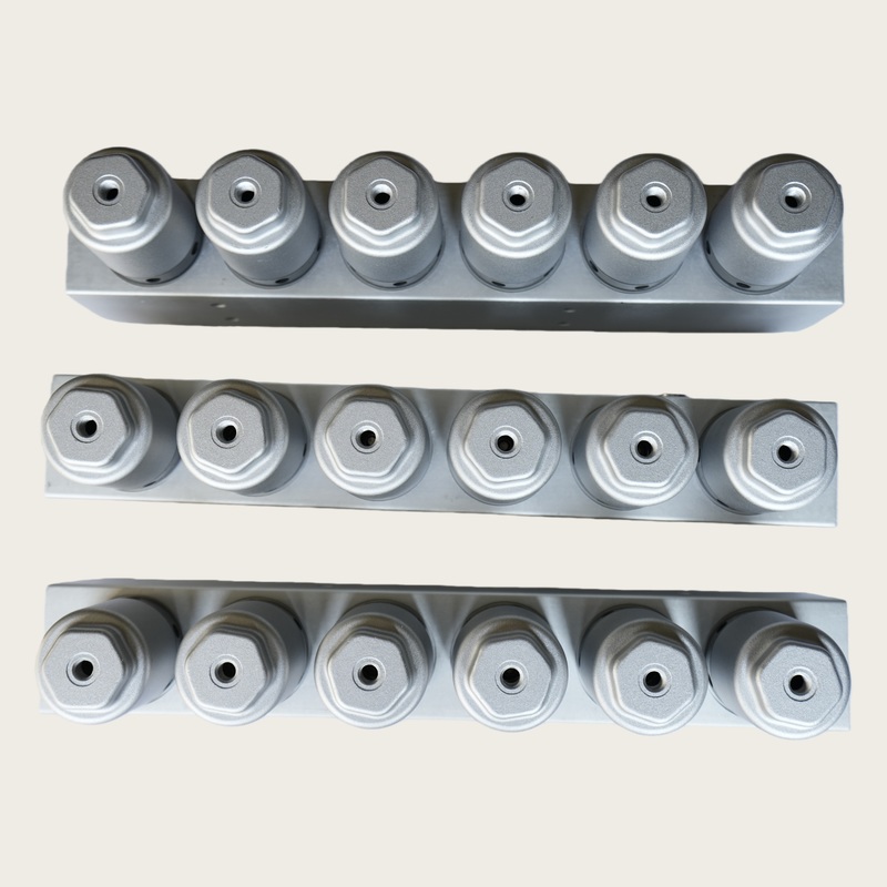 16MPa High-Pressure 6-Bank Cartridge Valve Block - Anti-Jamming Fast Response Stainless Steel Sweeper Truck Parts