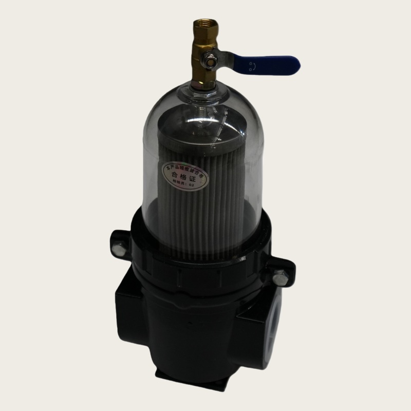 High-Efficiency Filtration! Zoomlion Maintenance Vehicle Special Small Water Filter (Aluminum Alloy Base · Stainless Steel Filter Element)