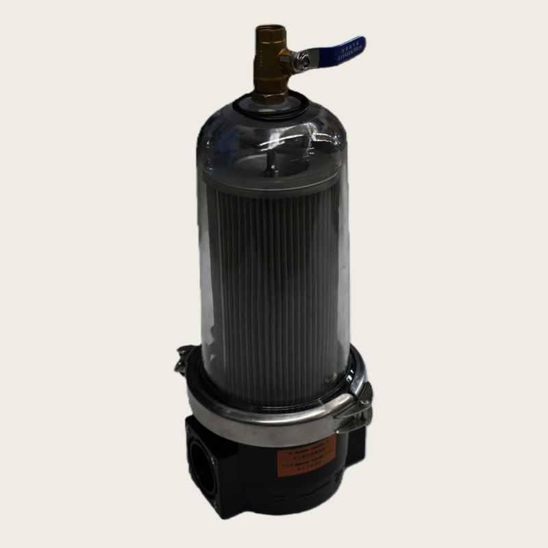 Sprinkler Truck Water Filter Assembly: Decontaminates High-Pressure Pump Inlet, Stainless Steel Filter + Easy Replacement