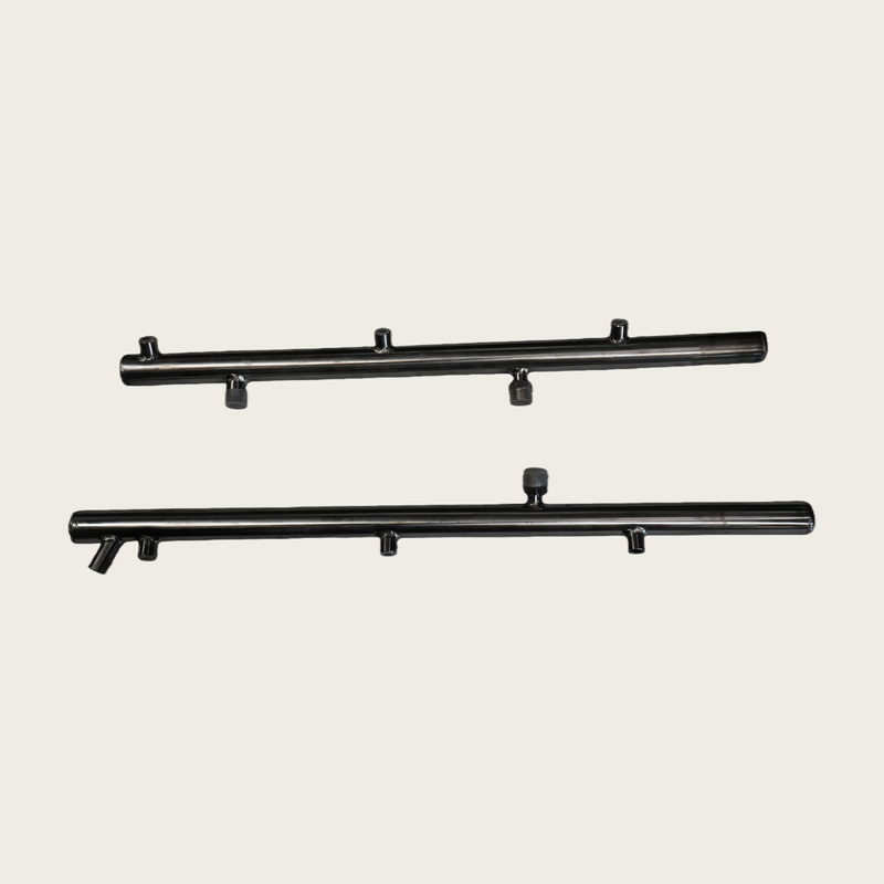 Road Sweeper Suction Cup High-Pressure Spray Rods (Left & Right Sides): Stainless Steel + Nozzle Expansion Assistance, Efficiently Flushes Road-Side Stains