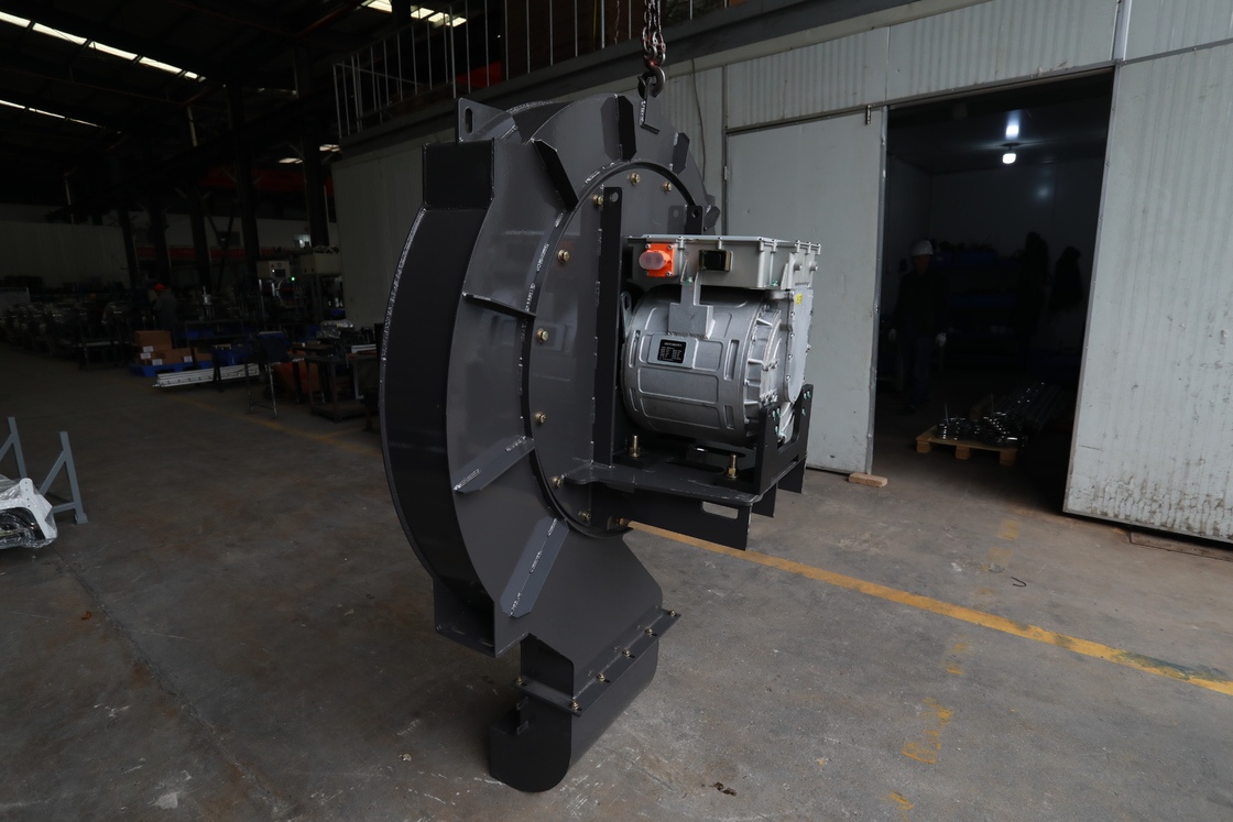 High Flow Negative Pressure Fan Assembly - Low Noise Sweeper Blower, High Suction Power Fan, Special Fan for Sweeper Trucks