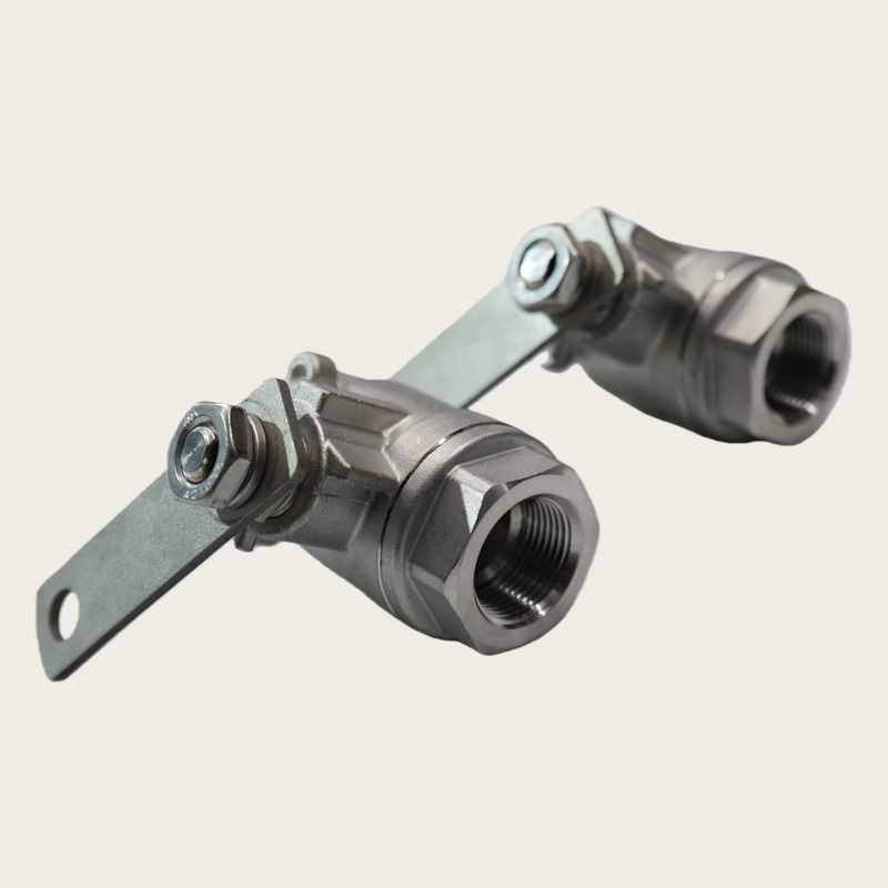Road Sweeper High-Pressure Ball Valve + 304 Stainless Steel + Pneumatic Water Discharge + Industrial Construction Site Use