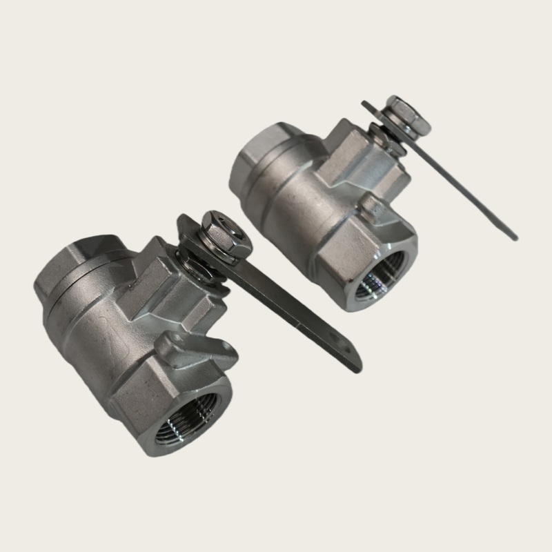 Manual High-Pressure Ball Valve - Safety Switch & Flow Control for Road Sweeper Water Systems