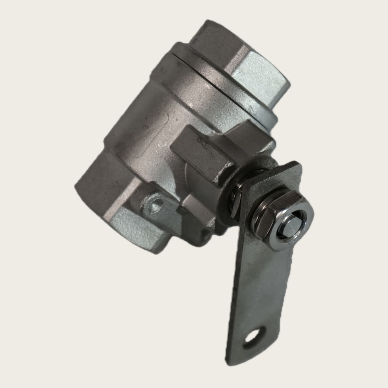 Manual High-Pressure Ball Valve - Safety Switch & Flow Control for Road Sweeper Water Systems