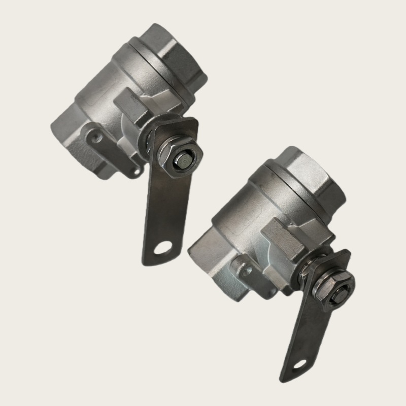Road Sweeper High-Pressure Ball Valve + 304 Stainless Steel + Pneumatic Water Discharge + Industrial Construction Site Use