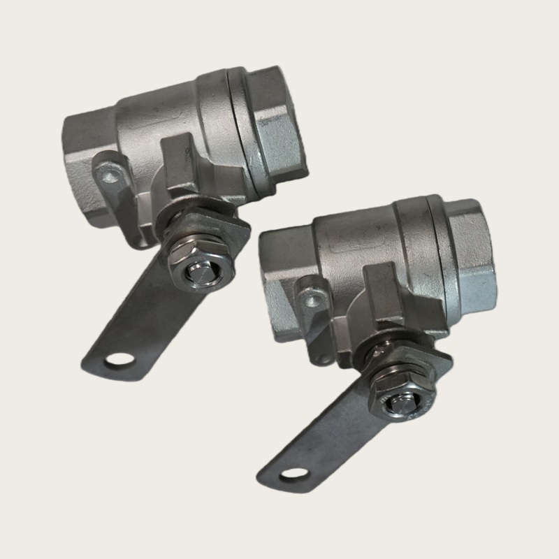 Road Sweeper High-Pressure Ball Valve + 304 Stainless Steel + Pneumatic Water Discharge + Industrial Construction Site Use