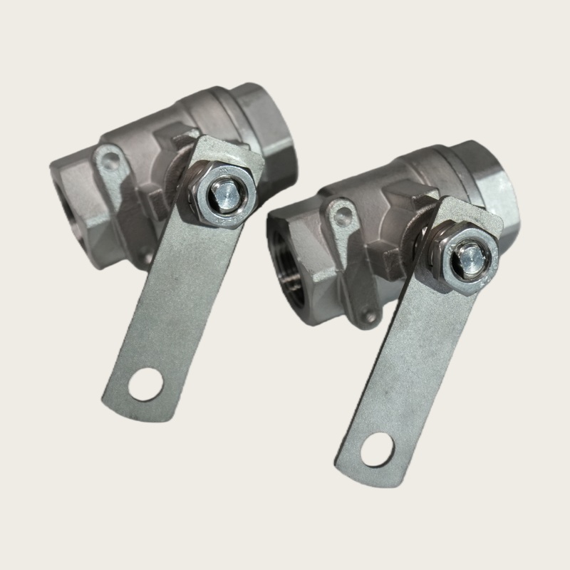 High-Pressure Ball Valve - Core Control Component for Sweeper's Water/Air Systems & High-Pressure Operations