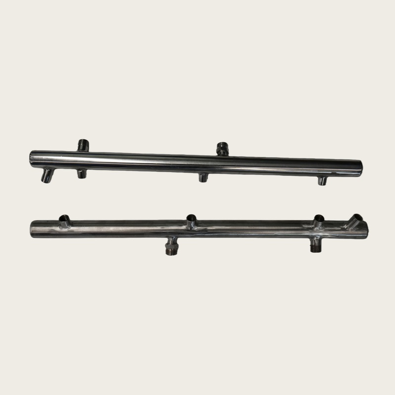 Left and Right Independent High-Pressure Spray Bar Assembly - Corrosion-Resistant Spray Bar, High-Pressure Resistant Spray Bar, Precision Machined Spray Bar