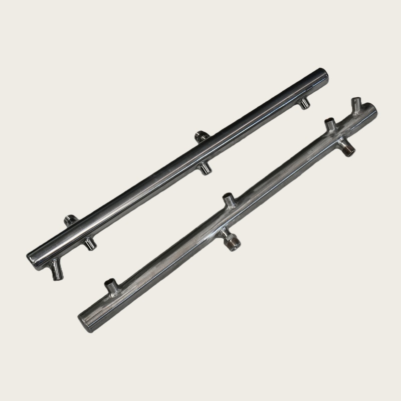 Left and Right Independent High-Pressure Spray Bar Assembly - Corrosion-Resistant Spray Bar, High-Pressure Resistant Spray Bar, Precision Machined Spray Bar