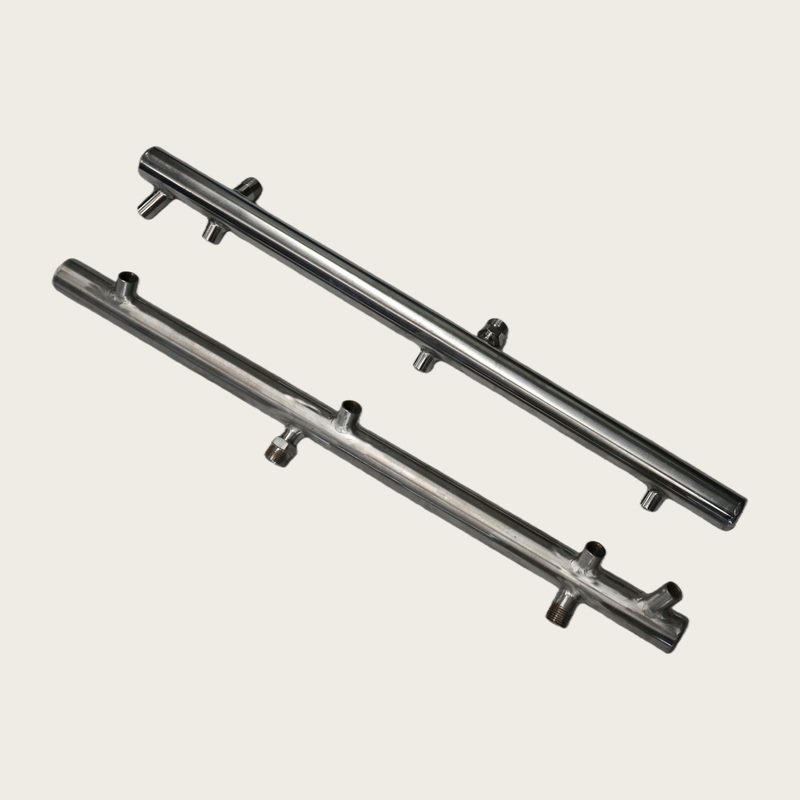 Left and Right Independent High-Pressure Spray Bar Assembly - Corrosion-Resistant Spray Bar, High-Pressure Resistant Spray Bar, Precision Machined Spray Bar