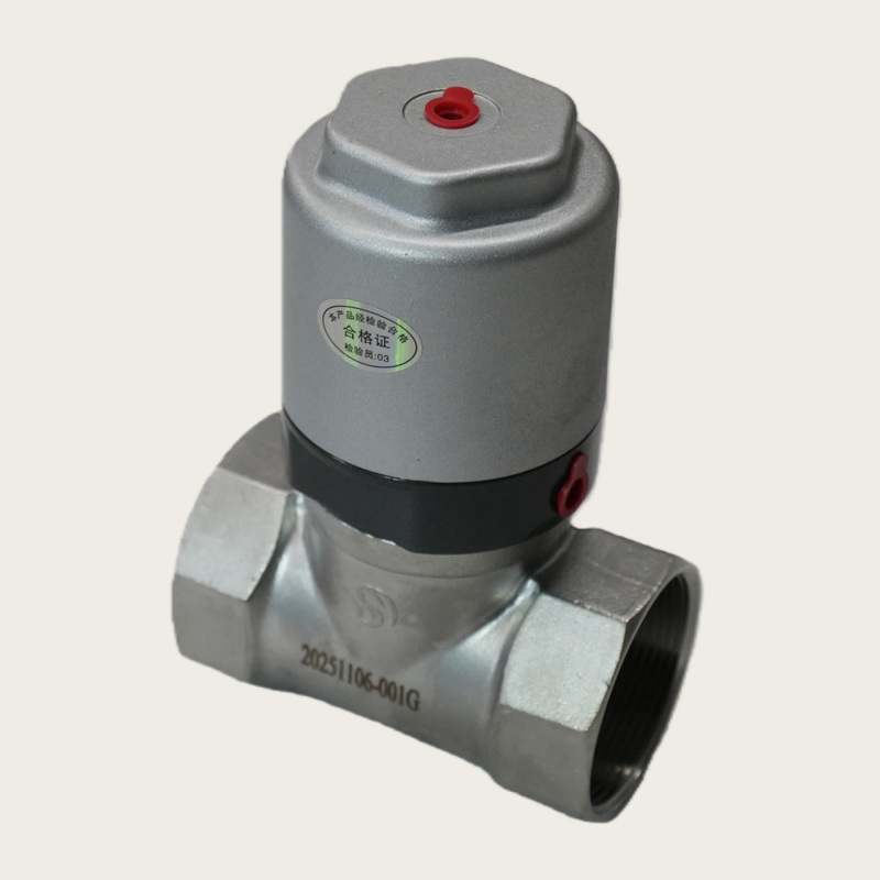 High-Pressure Pneumatic Water Valve - Fast Response Shut-Off Valve, Zero-Leakage Sealed Valve, Special Valve for Road Cleaning Vehicles