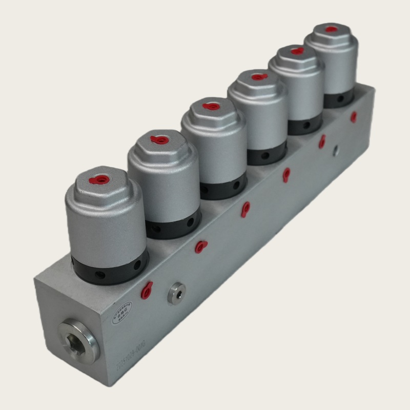 6-Bank Cartridge Valve Block - 16MPa High-Pressure Cartridge Valve, Fast Response Cartridge Valve, Reliable Sealing Cartridge Valve