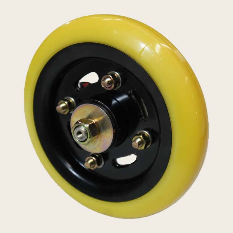 Zoomlion Travel Wheel Assembly - Steel Wheel Frame, Quick Installation, Nozzle Body Adaptation