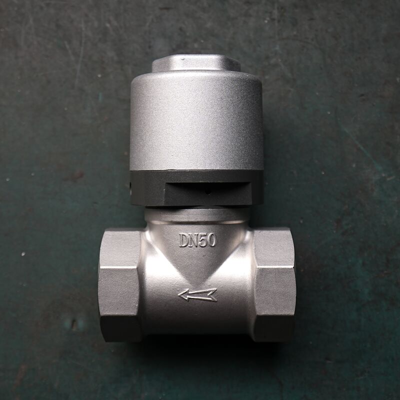 Steel Pneumatic Shut-Off Valve with Fast On-Off Control for Emergency Shutdown in Road Sweepers