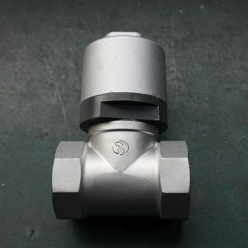 Pneumatic Shut-Off Valve with Cab Button Control for Fast Mode Switching and Preventing Wastewater Backflow in Sanitation Vehicles