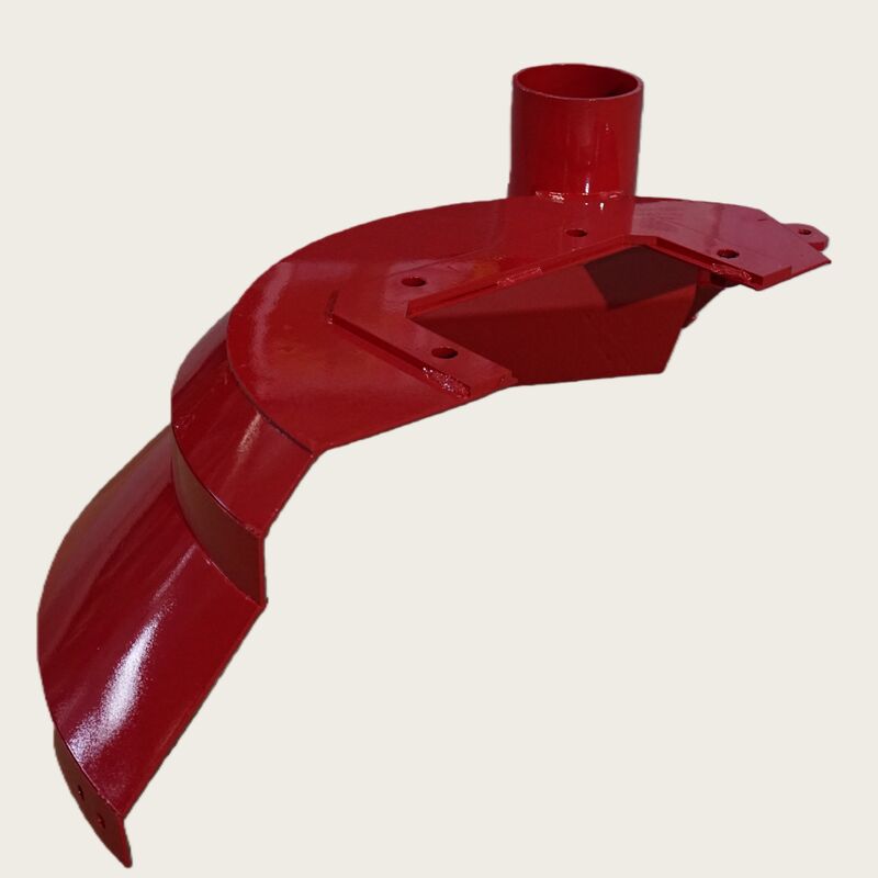 Steel Material Sweeper Brush Guard with 16kg Weight and Arc-Shaped Design for Dust Suppression and Debris Control