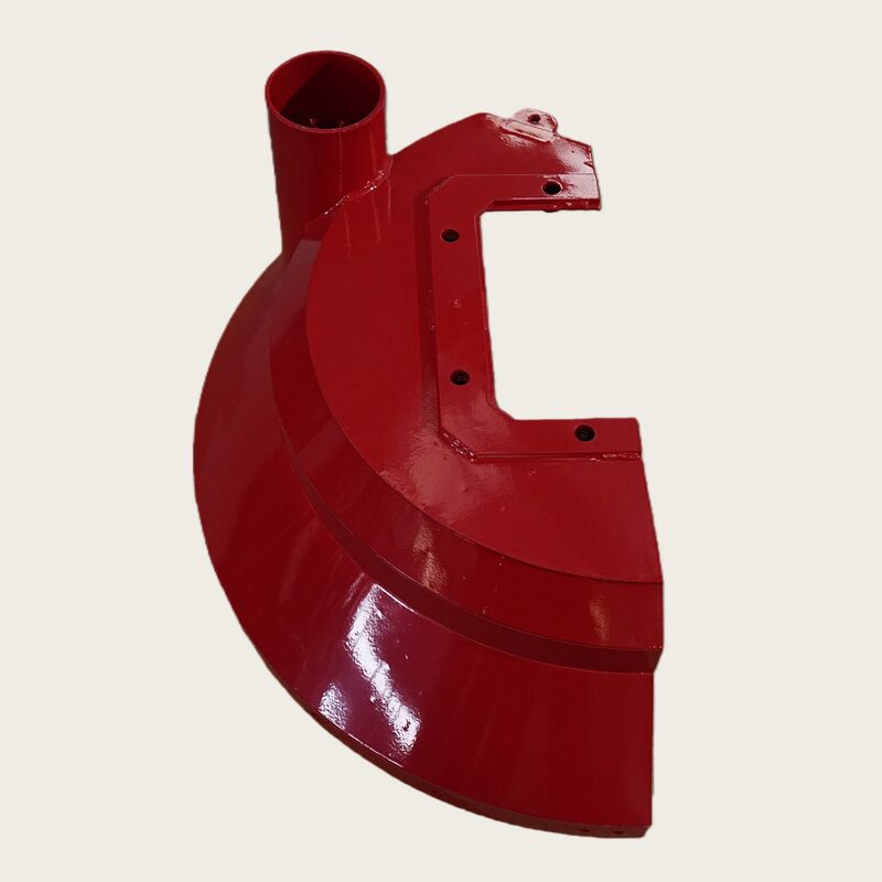 Steel Material Sweeper Brush Guard with 16kg Weight and Arc-Shaped Design for Dust Suppression and Debris Control