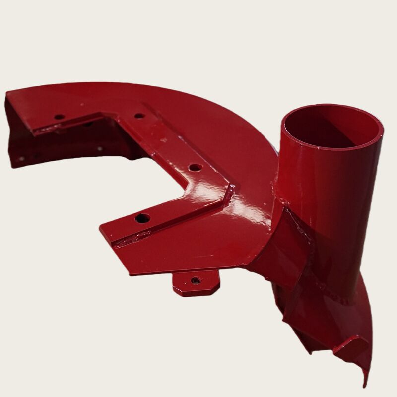 Steel Material Sweeper Brush Guard with 16kg Weight and Arc-Shaped Design for Dust Suppression and Debris Control