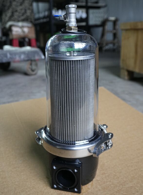 Heavy-Duty Nut-type Water Filter with Clog Protection, Wear Resistance, and Stainless Steel Mesh for Truck Irrigation Systems