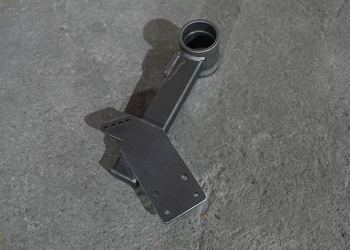 Steel Sweeper Spray Bar Rotating Bracket with Independent Left/Right Swing Lift Extend and Locking Mechanism