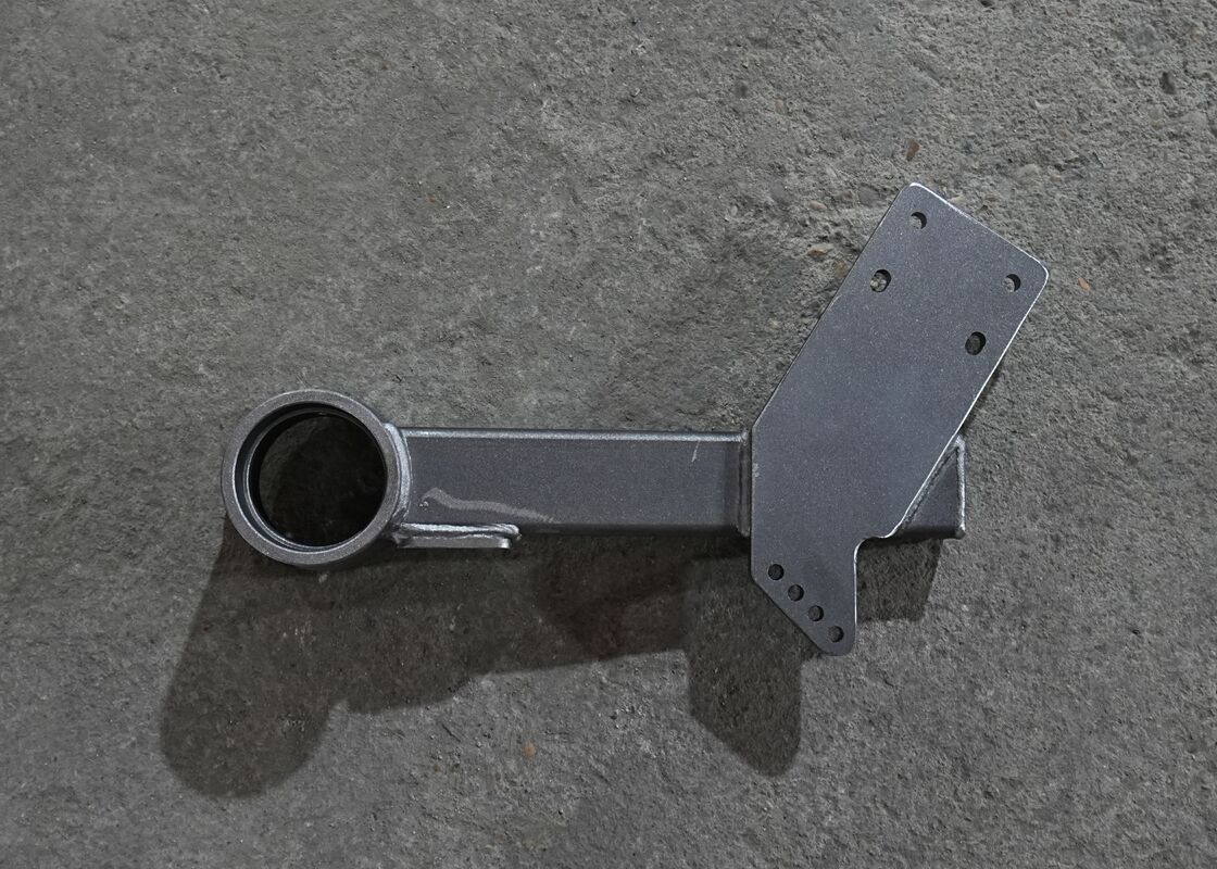 Steel Sweeper Spray Bar Rotating Bracket with Independent Left/Right Swing Lift Extend and Locking Mechanism