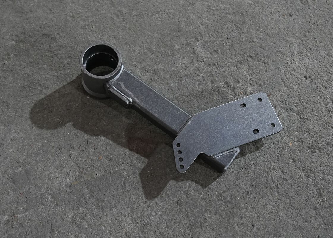 Steel Sweeper Spray Bar Rotating Bracket with Independent Left/Right Swing Lift Extend and Locking Mechanism