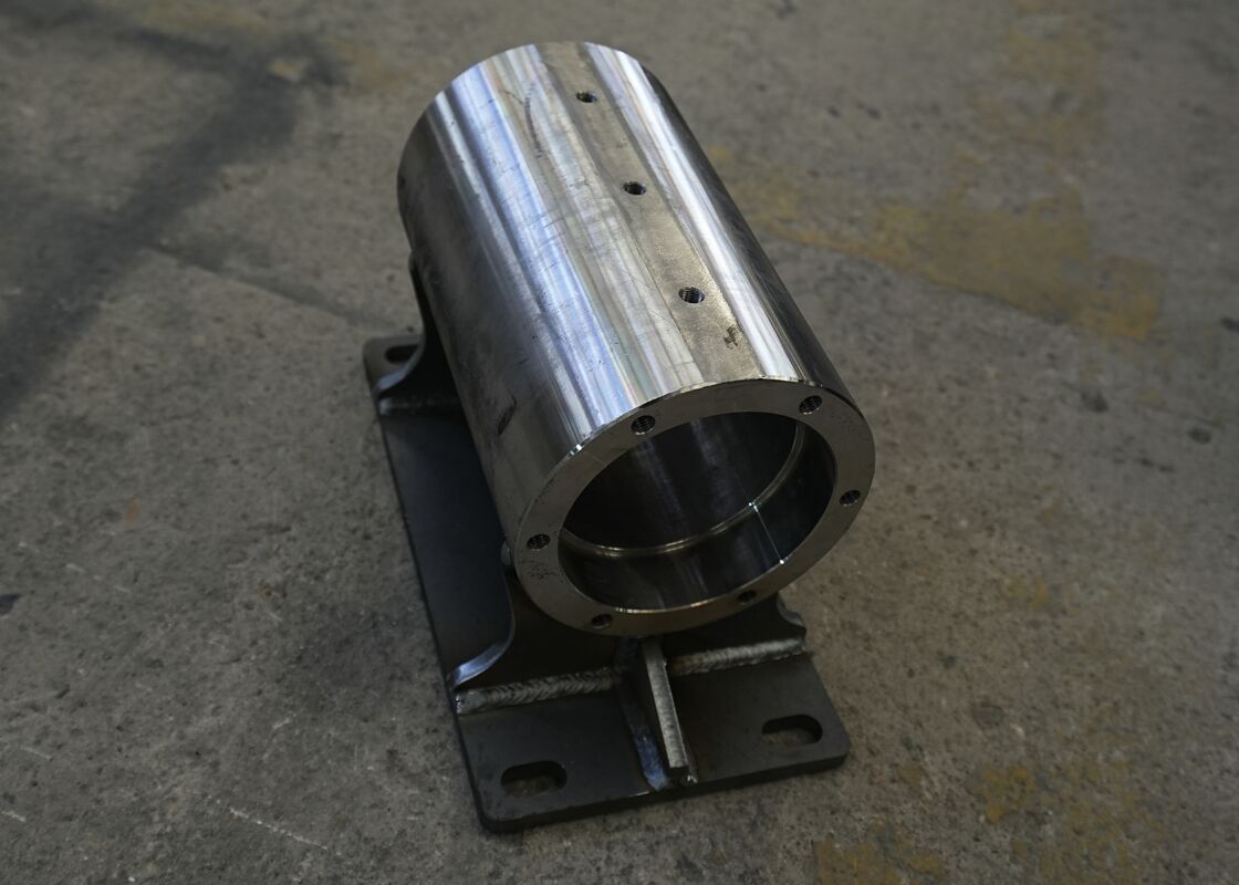 Heavy-Duty Steel Bearing Housing for Secure Bearing Alignment in Sweeper Power Transmission with 4.8kg Weight