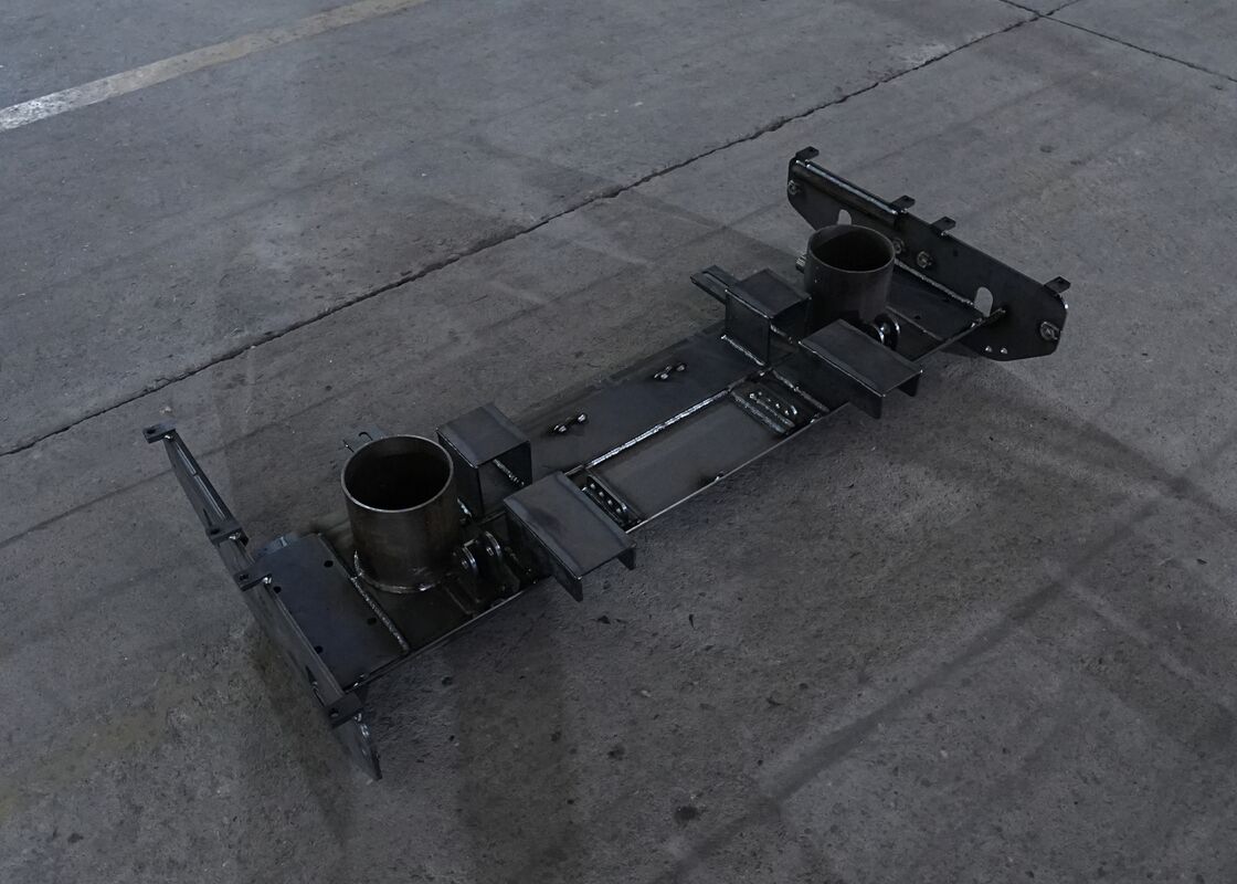 Fast-Change Suction Nozzle Weldment for Compact Sweepers with Height-Adjustable and Road-Adaptive Features