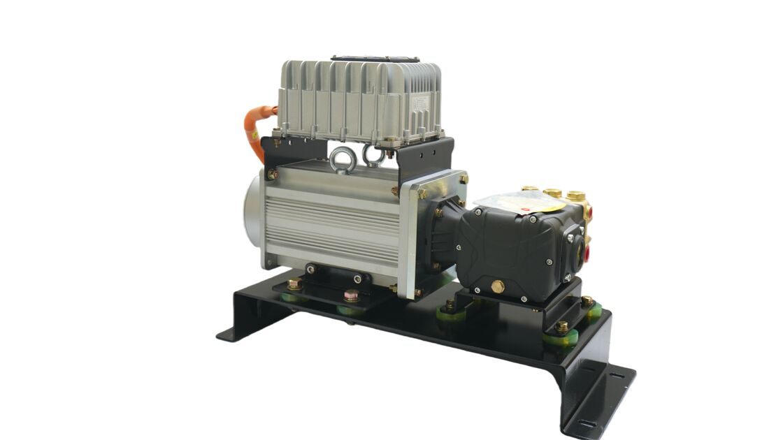 10kW PMSM High-Pressure Pump Module with IP67 Rating for Continuous Duty in Sweeper Trucks