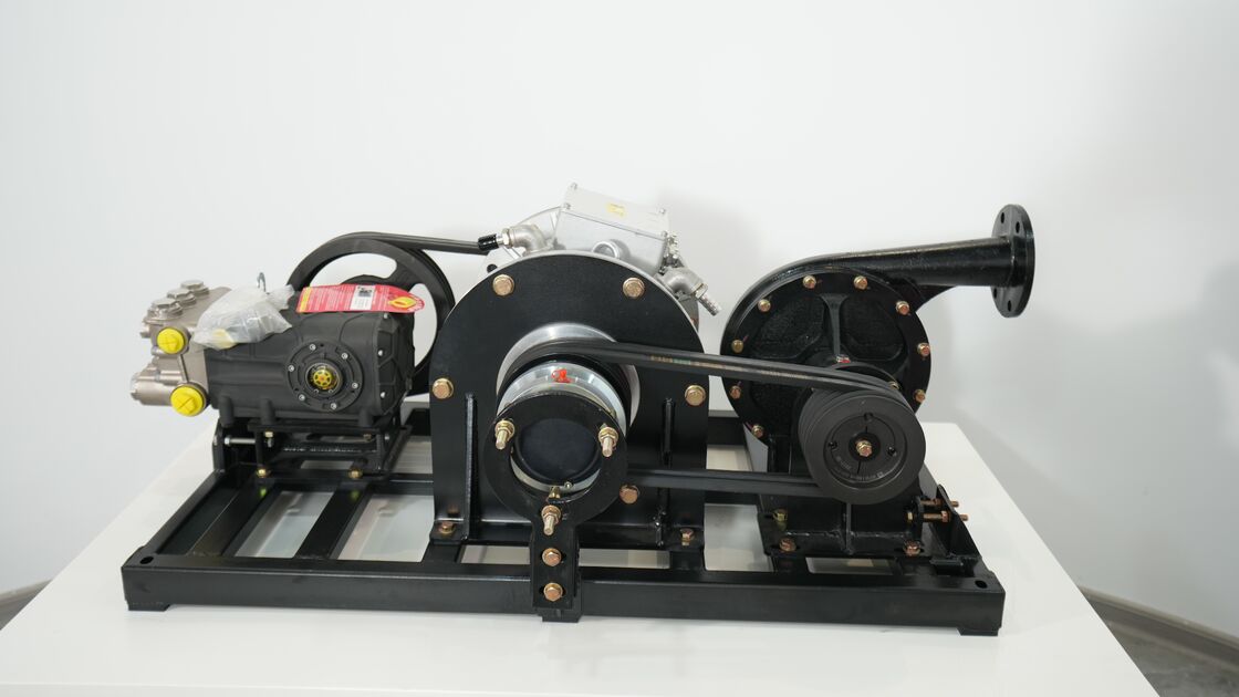 40kW Water-Cooled IP67 Electric Drive Module with Dual-Pump Water Pump Module for Sweepers and Flushers