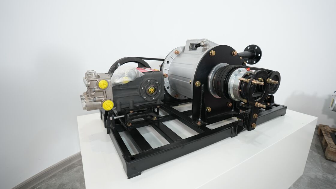 40kW Water-Cooled IP67 Electric Drive Module with Dual-Pump Water Pump Module for Sweepers and Flushers