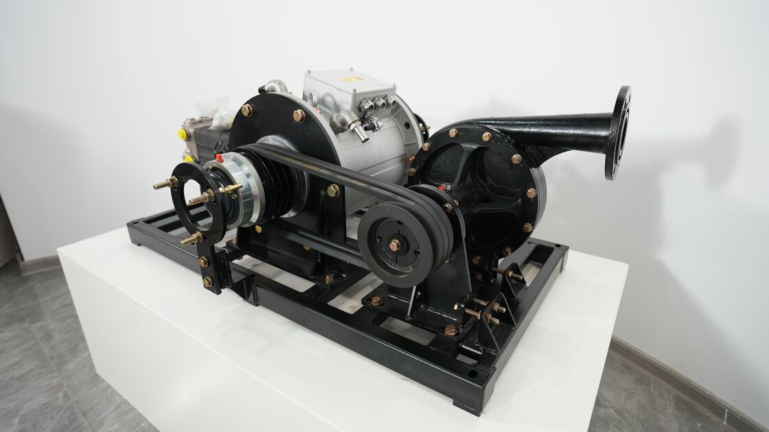 40kW Water-Cooled IP67 Electric Drive Module with Dual-Pump Water Pump Module for Sweepers and Flushers