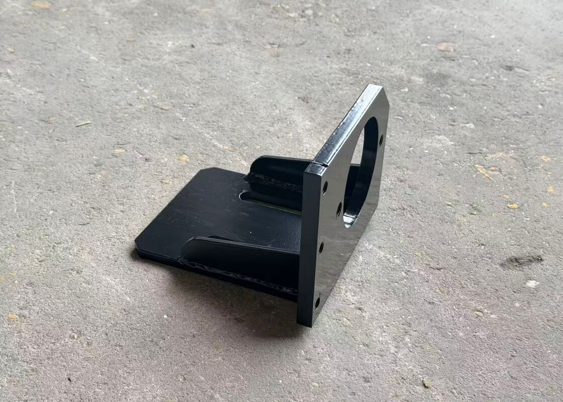 Stainless Steel Motor Mount with Shock Absorption and Power Transfer for Sweeper Trucks