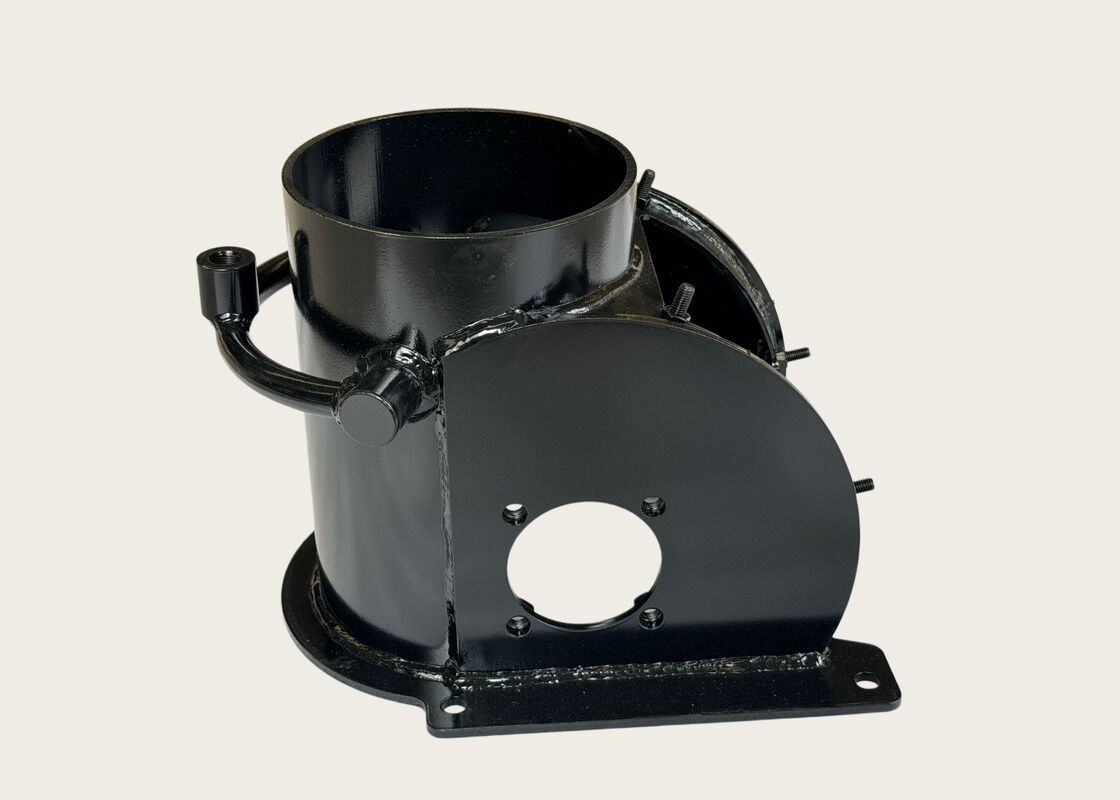 Steel Material Suction Nozzle Connecting Duct with Negative Pressure Transfer and Sealed Suction Path for Sanitation Sweeper Trucks