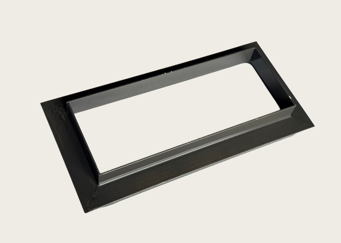 Stainless Steel Fan Outlet Mounting Frame for Stable Airflow Direction with Sealed Connection and No Pressure Loss