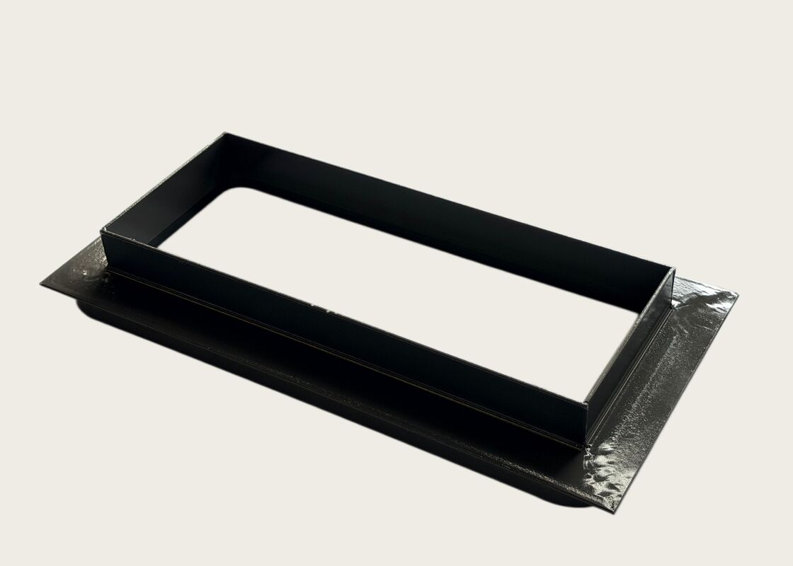 Stainless Steel Fan Outlet Mounting Frame for Stable Airflow Direction with Sealed Connection and No Pressure Loss