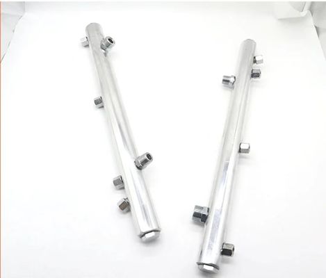Aluminum Alloy High Pressure Spray Bar Erosion Resistant 4 Nozzle Spray Bar