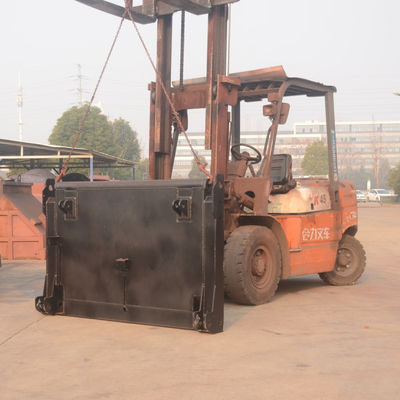 High Strength Garbage Truck Parts Heavy Duty Garbage Truck Compactor Skateboard