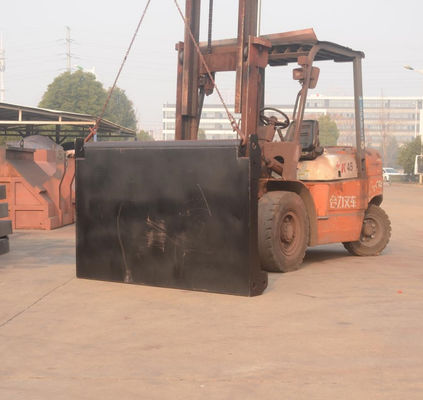 High Strength Garbage Truck Parts Heavy Duty Garbage Truck Compactor Skateboard