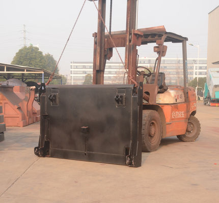 High Strength Garbage Truck Parts Heavy Duty Garbage Truck Compactor Skateboard