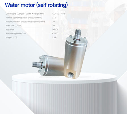 Hydraulic Self Rotating Water Motor Sweeper Truck Parts Smooth Operation