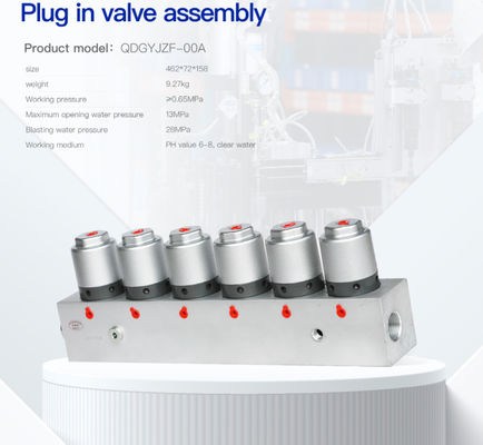 High Pressure Pneumatic Water Valve For Cleaning Truck And Sweeping Vehicle