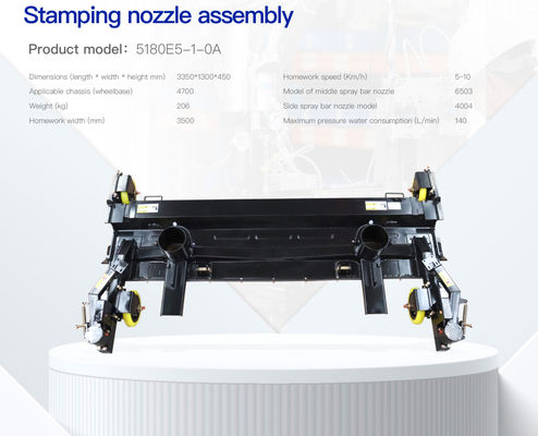 Corrosion Resistance Sweeper Suction Nozzle Customized Sweeper Spare Parts