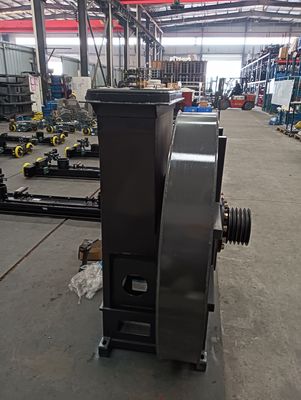 Black Gray Centrifugal Blower Fan Noise Reduction Smooth Operation Road Sweeper Spares