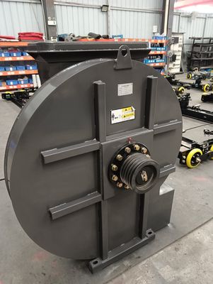 Black Gray Centrifugal Blower Fan Noise Reduction Smooth Operation Road Sweeper Spares