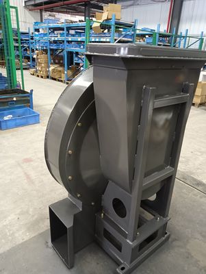 Black Gray Centrifugal Blower Fan Noise Reduction Smooth Operation Road Sweeper Spares